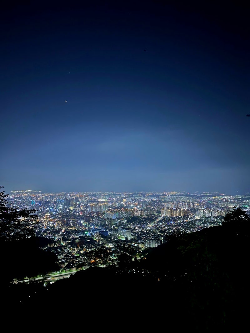 Gwangju Mudeungsan 야경