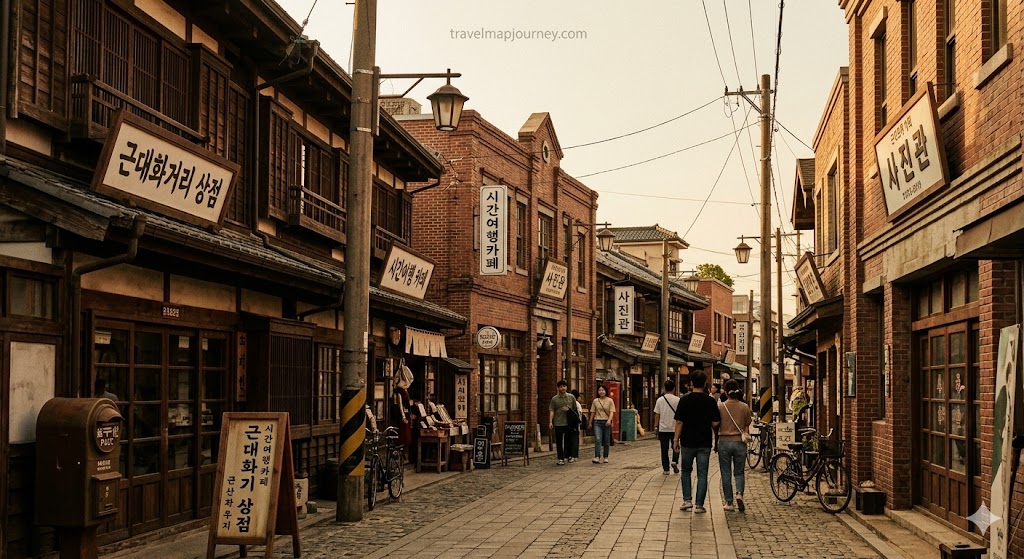 Jeonbuk Gunsan Modern History Street 계절 봄 가을