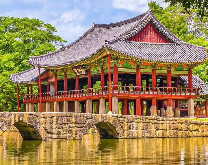南原の広寒楼園、楼と池のある朝鮮の名庭園