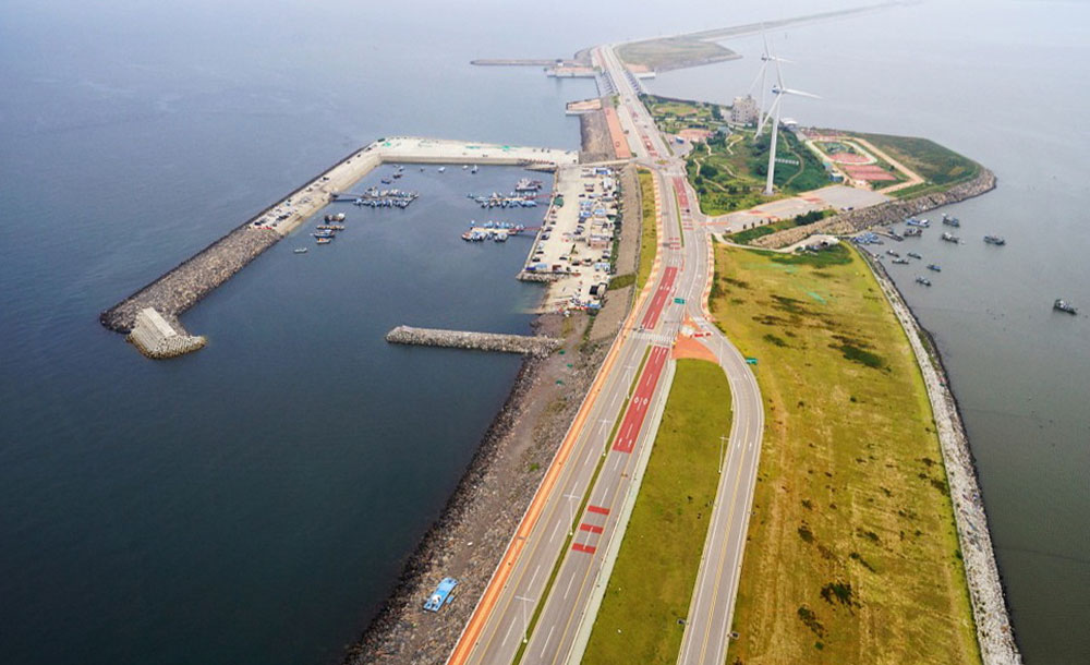 Gunsan Saemangeum Seawall 33km coastal drive