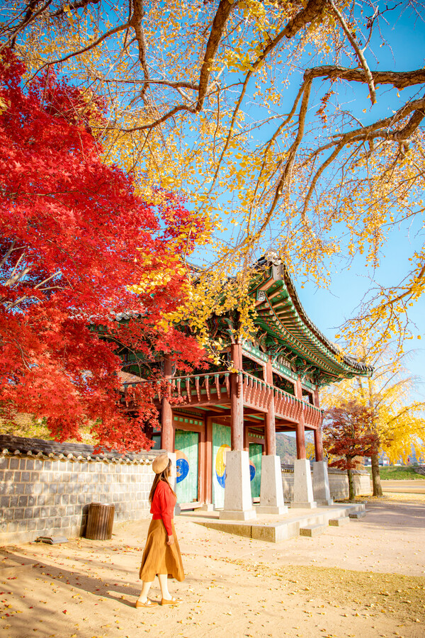 Hamis-eupseong Fortress, Haemi-eup, Seosan, South Chungcheong 계절 봄 가을
