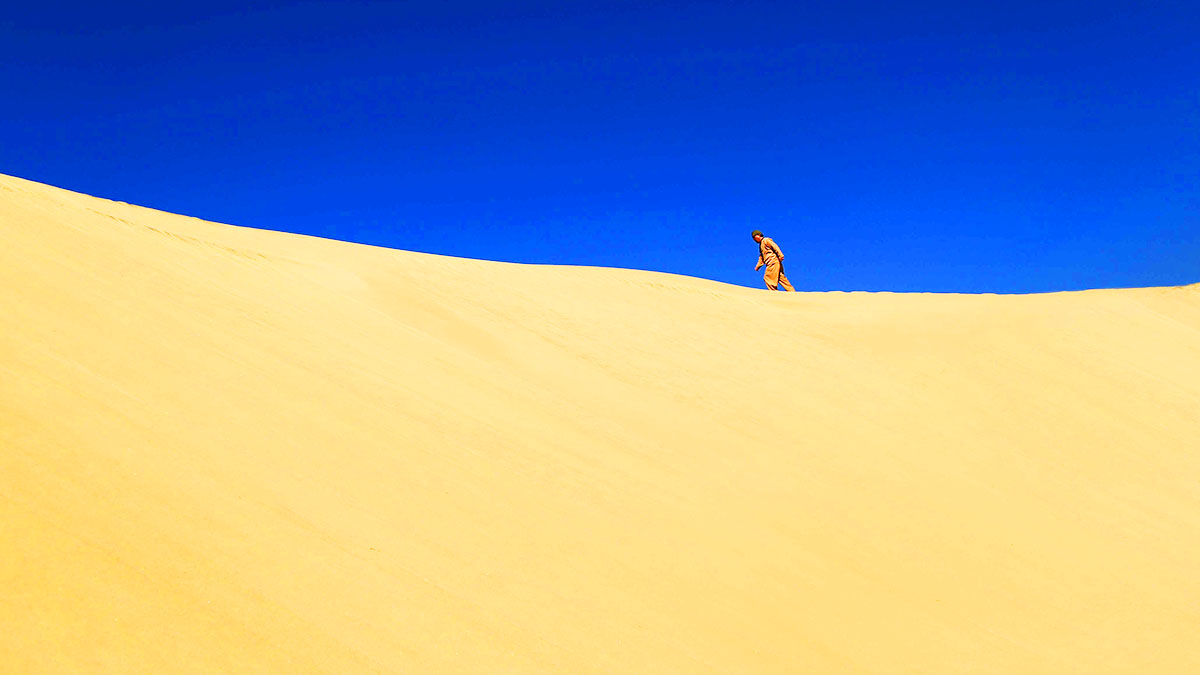 Sin-duri Coastal Dune, Sin-duri-ri, Taean, Chungcheongnam-do 야경