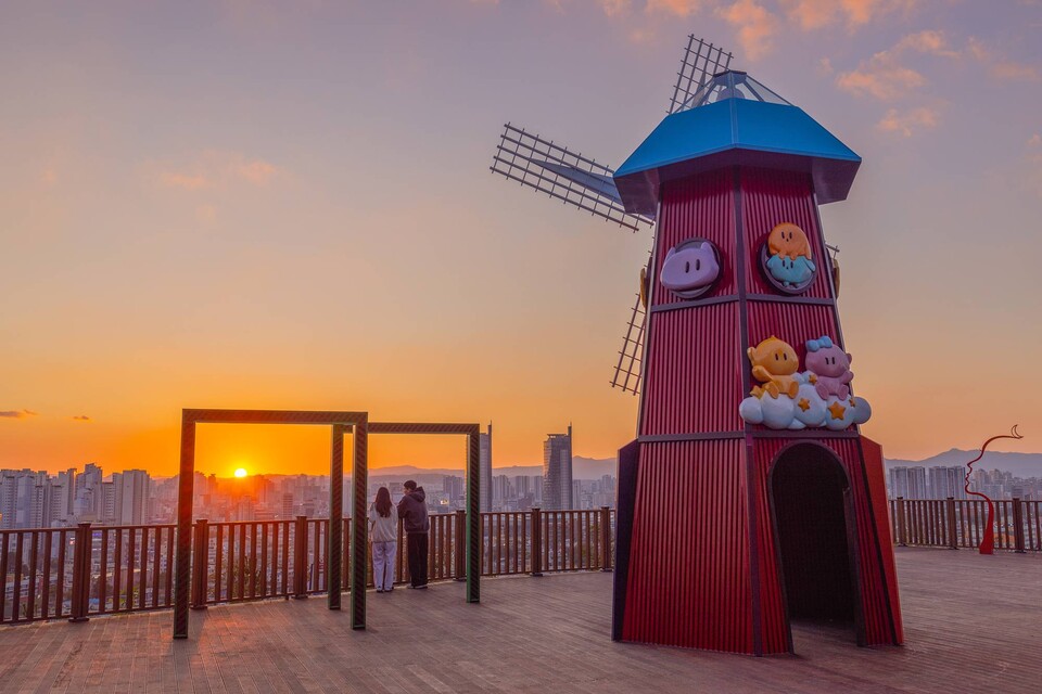 Daejeon Daedong Sky Park 계절 봄 가을