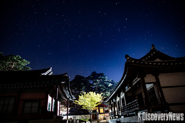 Gyeongbuk, Yeongju, Buseoksa Temple 야경