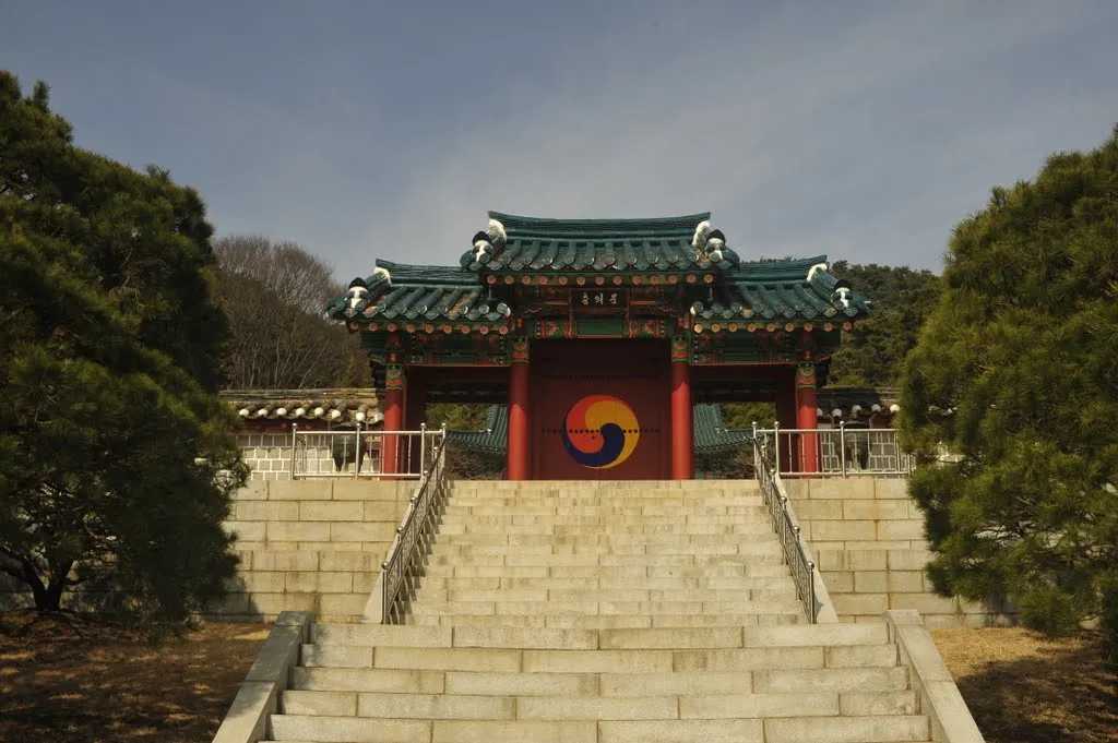 Asan Hyeonchungsa Shrine Commemorating Admiral Yi Sun-sin