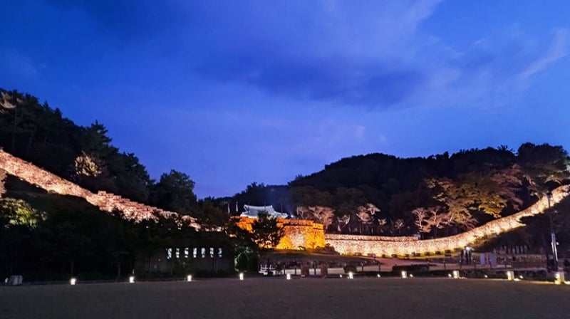 Jeonbuk Gochang Cheongboribbat 야경