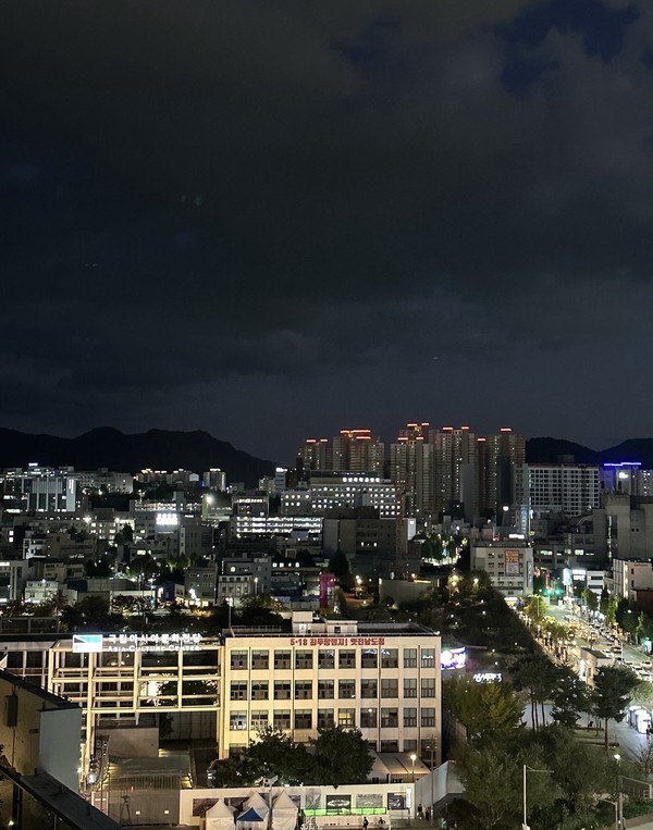 Gwangju, Gwangju 5·18 Democratization Movement Archives 야경