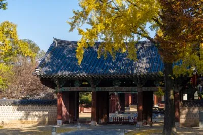 Jeonju Jeonju Gyeonggijeon 계절 봄 가을