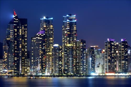 Busan Marine City 야경