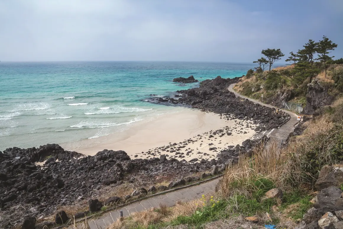 Jeju Handam Beach 명소 볼거리