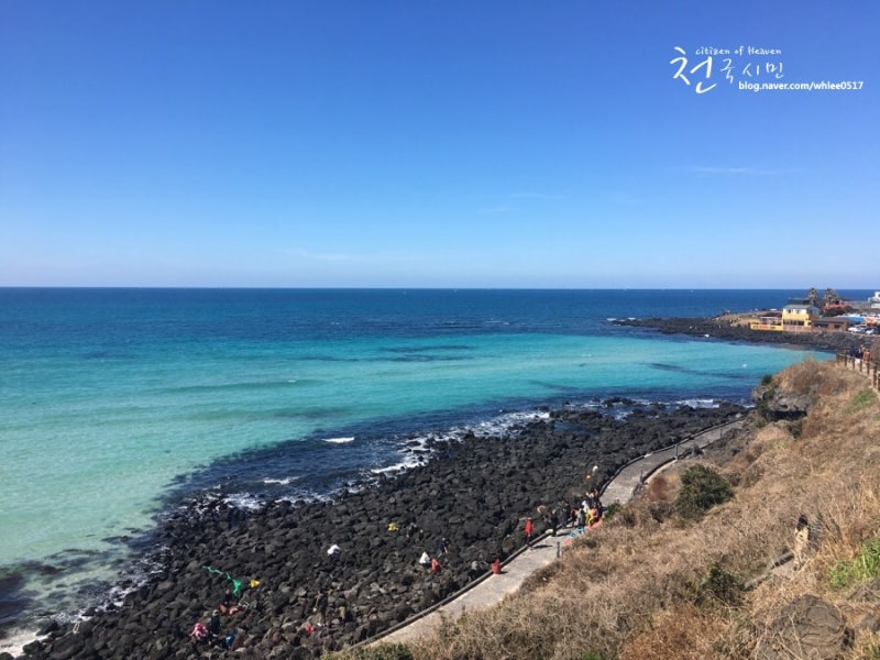 Jeju Handam Beach 계절 봄 가을