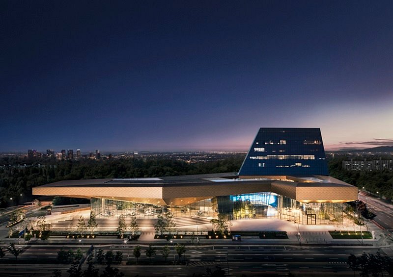 Gyeonggi-do Hyundai Motor Studio Goyang 야경
