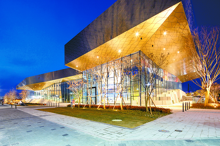 Gyeonggi-do Hyundai Motor Studio Goyang 벚꽃 단풍